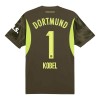 Virallinen Fanipaita Maalivahdin Borussia Dortmund Kobel 1 Vieraspelipaita 2024-25 - Miesten
